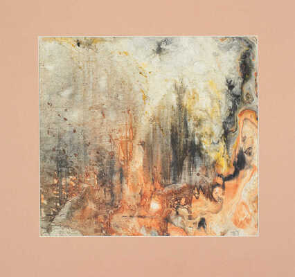 Тарханов Михаил Михайлович. Композиция в оранжево-желтых тонах